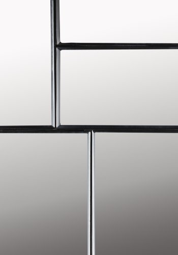 ZUIVER Glamour veggspeil, rektangulrt - speilglass og mrkebrunt metall (45x70)