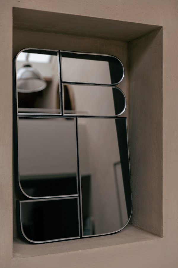 ZUIVER Eddy sidebord, rektangulrt - beige harpiks (43x35)