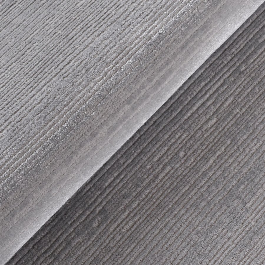 TEPPI Lima gulvtppe m. mnster, rektangulr - gr polyester (200x290)