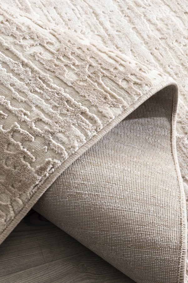 TEPPI Moda gulvtppe m. mnster, rektangulr - multifarvet polypropylen (120x170)