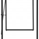 ACT NORDIC Seaford skrivebord - natur/sort papir vildeg/metal, m. 1 skuffe (110x45)