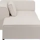 KARE DESIGN Infinity Ottomane Elements Cream Left modul - creme polyester og polypropylen