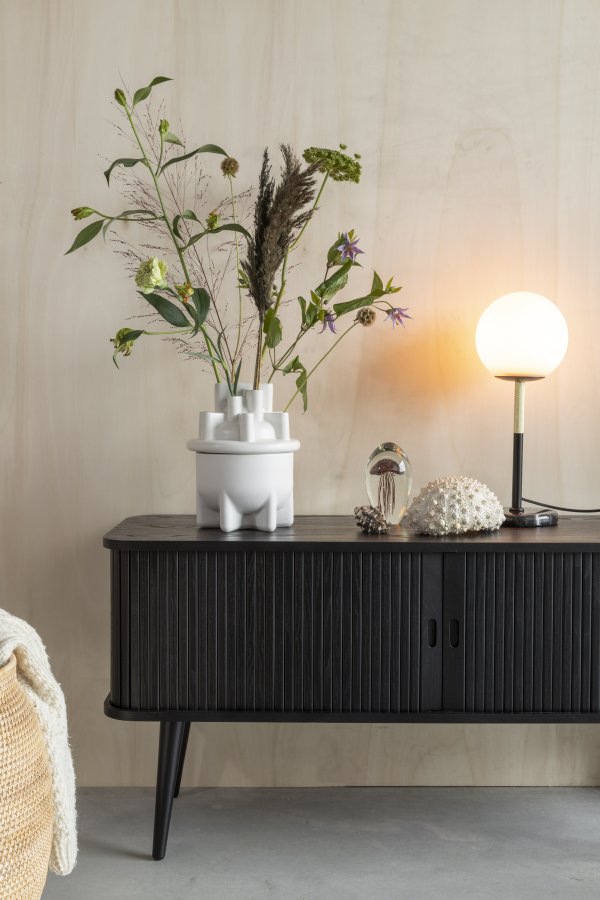 ZUIVER Servantvase S - hvit keramikk