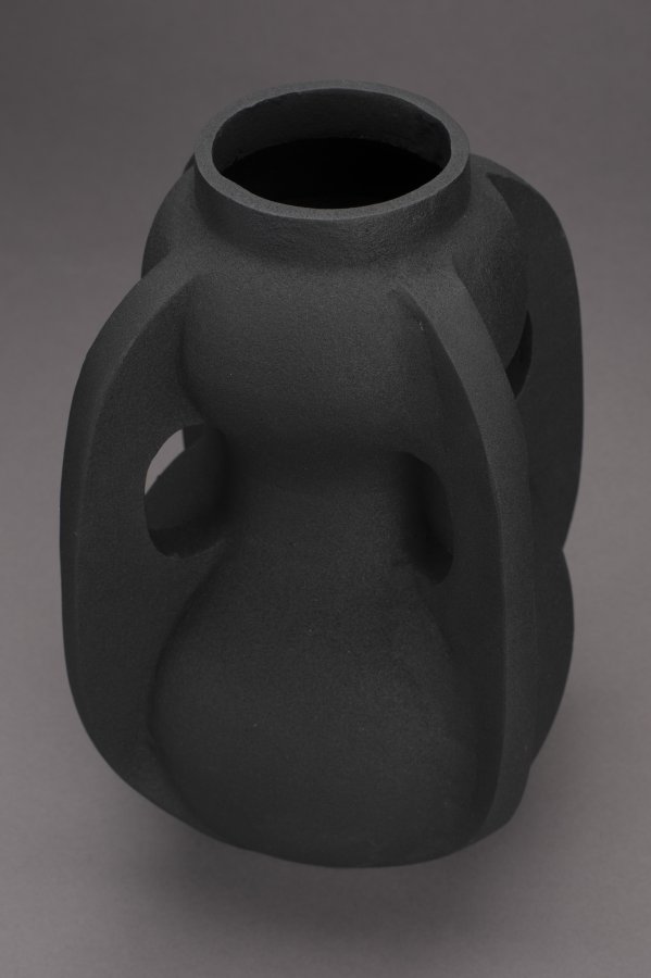 DUTCHBONE Vase Thiago L Svart