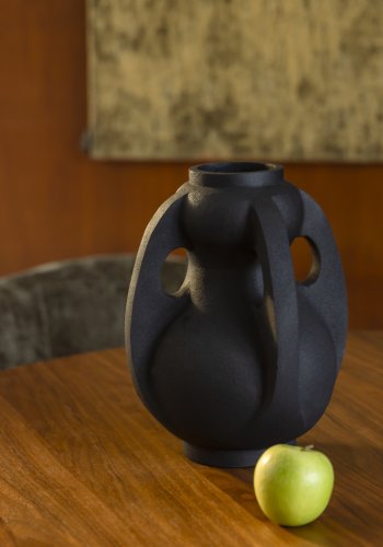DUTCHBONE Vase Thiago L Svart