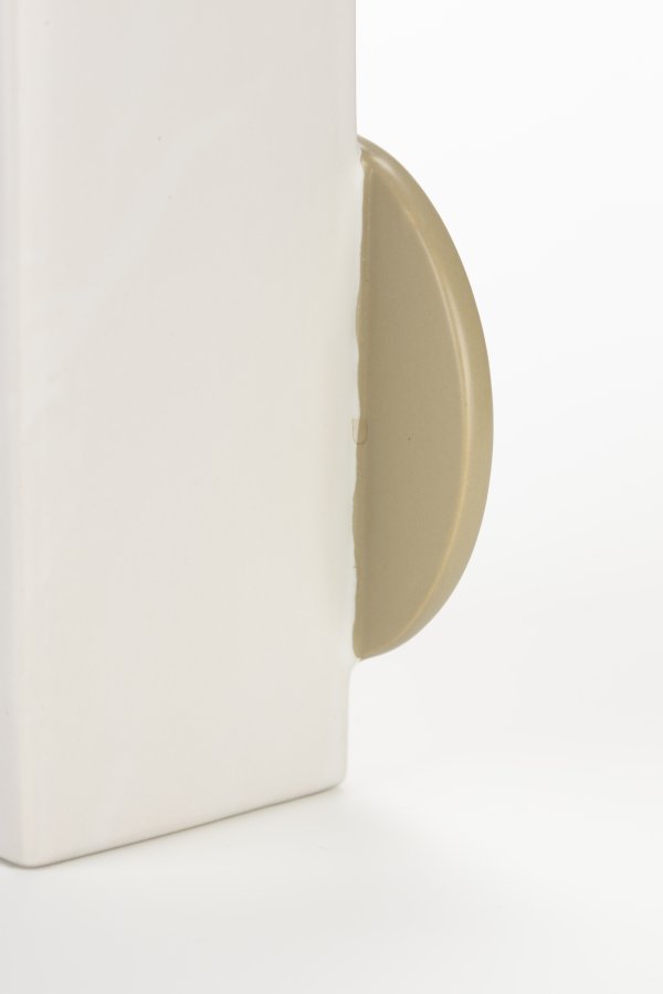 ZUIVER Bloomer vase - beige keramikk