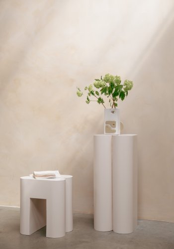ZUIVER Bloomer vase - beige keramikk