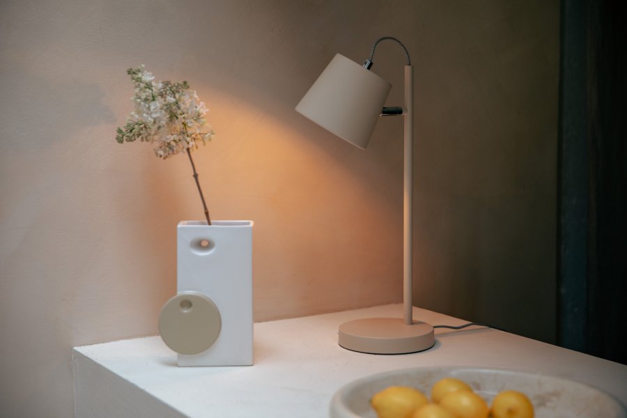 ZUIVER Bloomer vase - beige keramikk