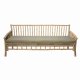 BLOOMINGVILLE Sole Gartensofa - Polyester natur/Bambusholz, mit Armlehnen, inkl. Kissen