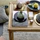 BLOOMINGVILLE Sole salongbord - naturlig bambustre, rektangulrt 