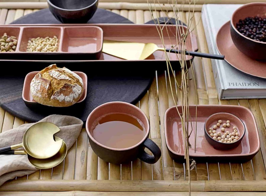 BLOOMINGVILLE Sole salongbord - naturlig bambustre, rektangulrt 