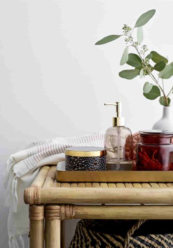 BLOOMINGVILLE Sole salongbord - naturlig bambustre, rektangulrt 