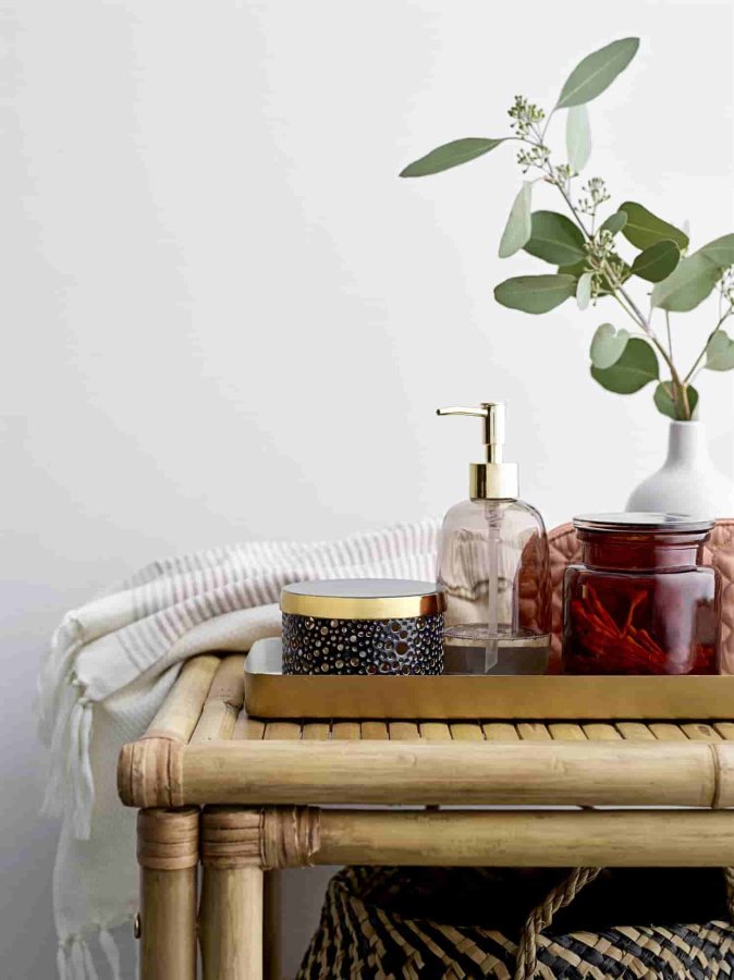 BLOOMINGVILLE Sole salongbord - naturlig bambustre, rektangulrt 