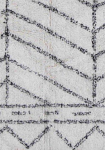 BLOOMINGVILLE Teppich - weiße Baumwolle, rechteckig (300x200)