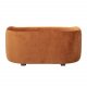 CREATIVE COLLECTION Malala Sofa - braunes Polyester
