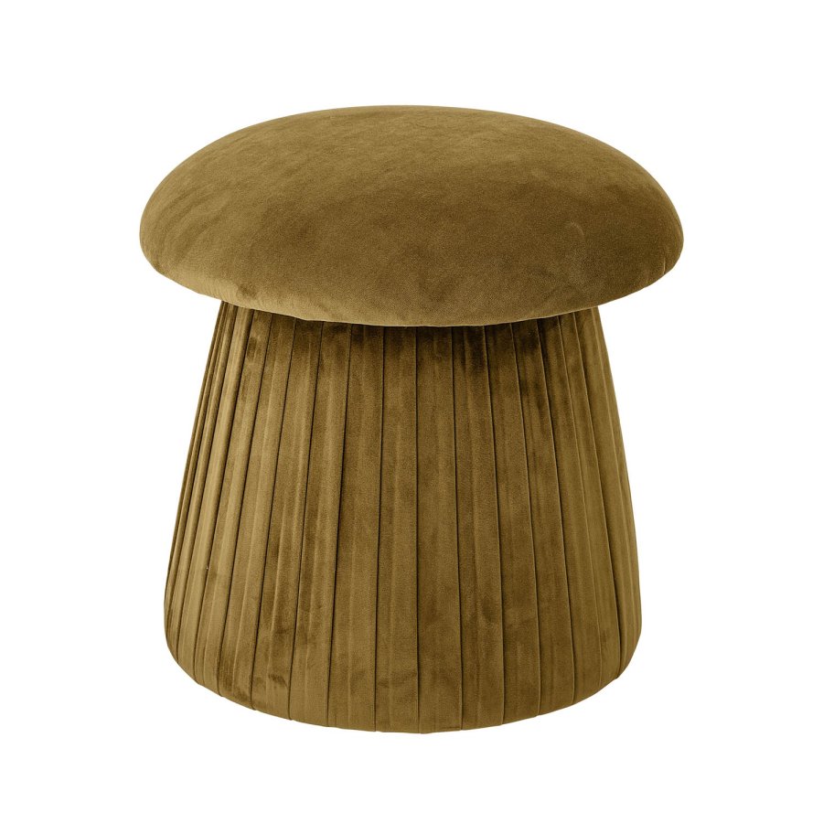 BLOOMINGVILLE Roberta rund puff - brun polyester (44) 