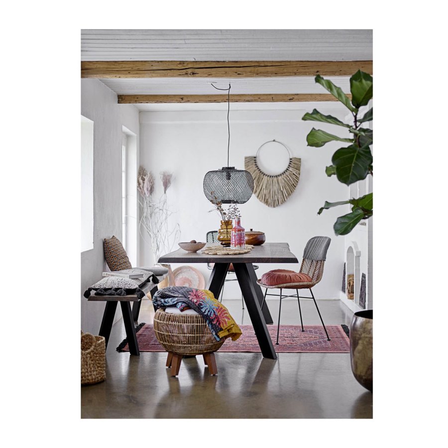 BLOOMINGVILLE runde Deckenleuchte - schwarzer Bambus (42) 