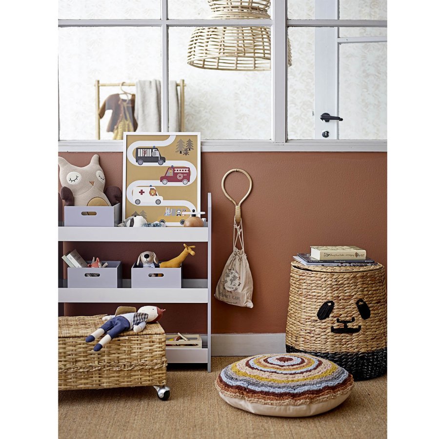 BLOOMINGVILLE MINI Kleiderständer, mit Ablagen – natürlicher Bambus