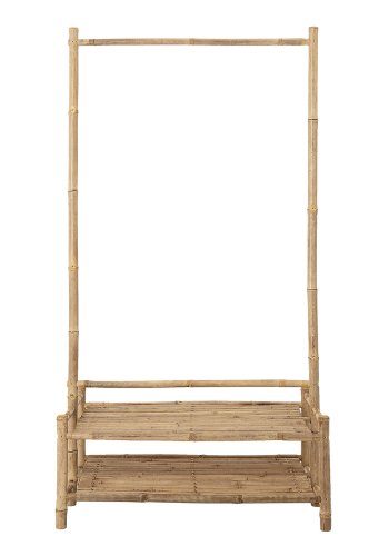 BLOOMINGVILLE MINI Kleiderständer, mit Ablagen – natürlicher Bambus
