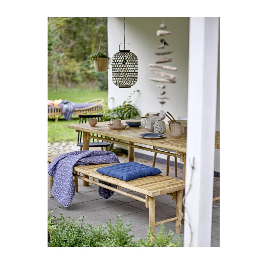 BLOOMINGVILLE rechteckiger Sole-Esstisch – natürlicher Bambus (200 x 100)