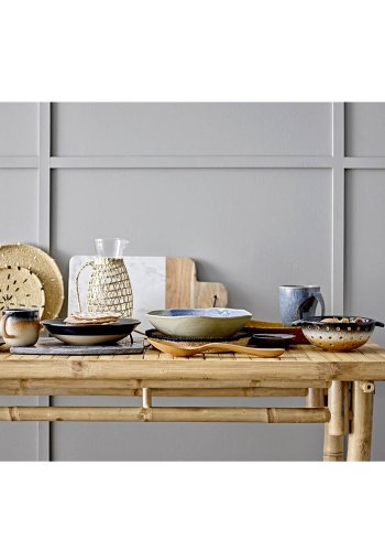 BLOOMINGVILLE rechteckiger Sole-Esstisch – natürlicher Bambus (200 x 100)