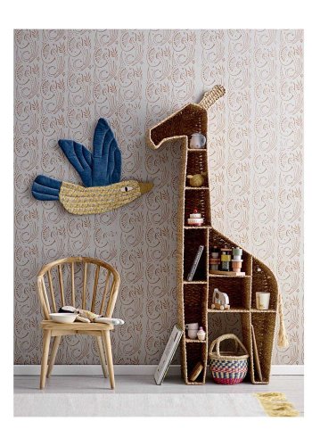 BLOOMINGVILLE MINI bokhylle - natur rotting 