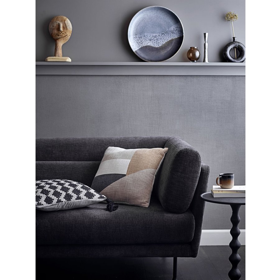 BLOOMINGVILLE Anka Beistelltisch – schwarzes Aluminium