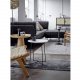 BLOOMINGVILLE Anka Beistelltisch – schwarzes Aluminium