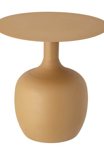 BLOOMINGVILLE Ayah Beistelltisch – gelbes Metall