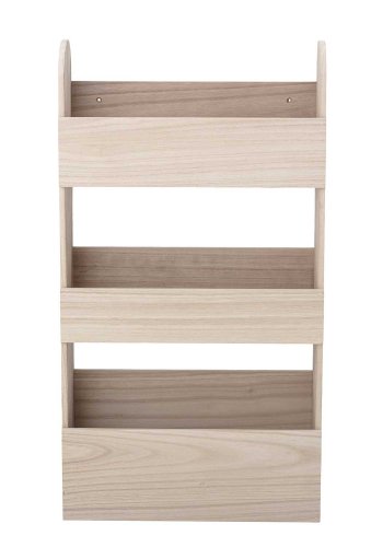 BLOOMINGVILLE MINI Moris vegghylle - naturlig paulownia-tre