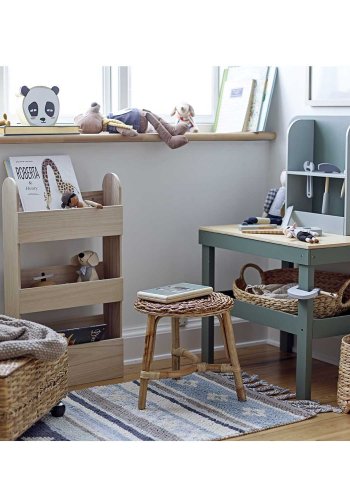 BLOOMINGVILLE MINI Moris vegghylle - naturlig paulownia-tre