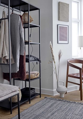 BLOOMINGVILLE Valde Kleiderständer - schwarzes Metall