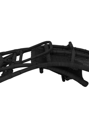 BLOOMINGVILLE Baz lenestol, sammenleggbar - sort rotting