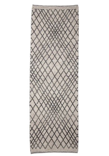 BLOOMINGVILLE Kaya golvmatta - gr ull (250x80)