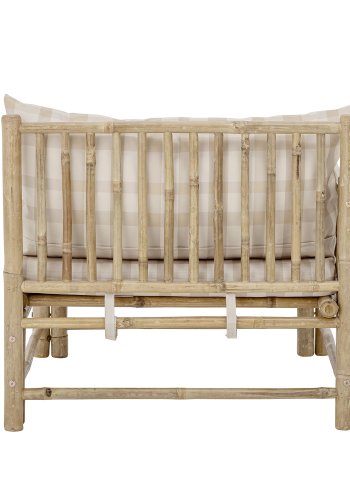 BLOOMINGVILLE Corfu utendrs modulsofa, venstre hjrne - polyester og naturlig bambus