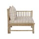 BLOOMINGVILLE Korfu udendrs modul sofa, hjre hjrne - polyester og natur bambus