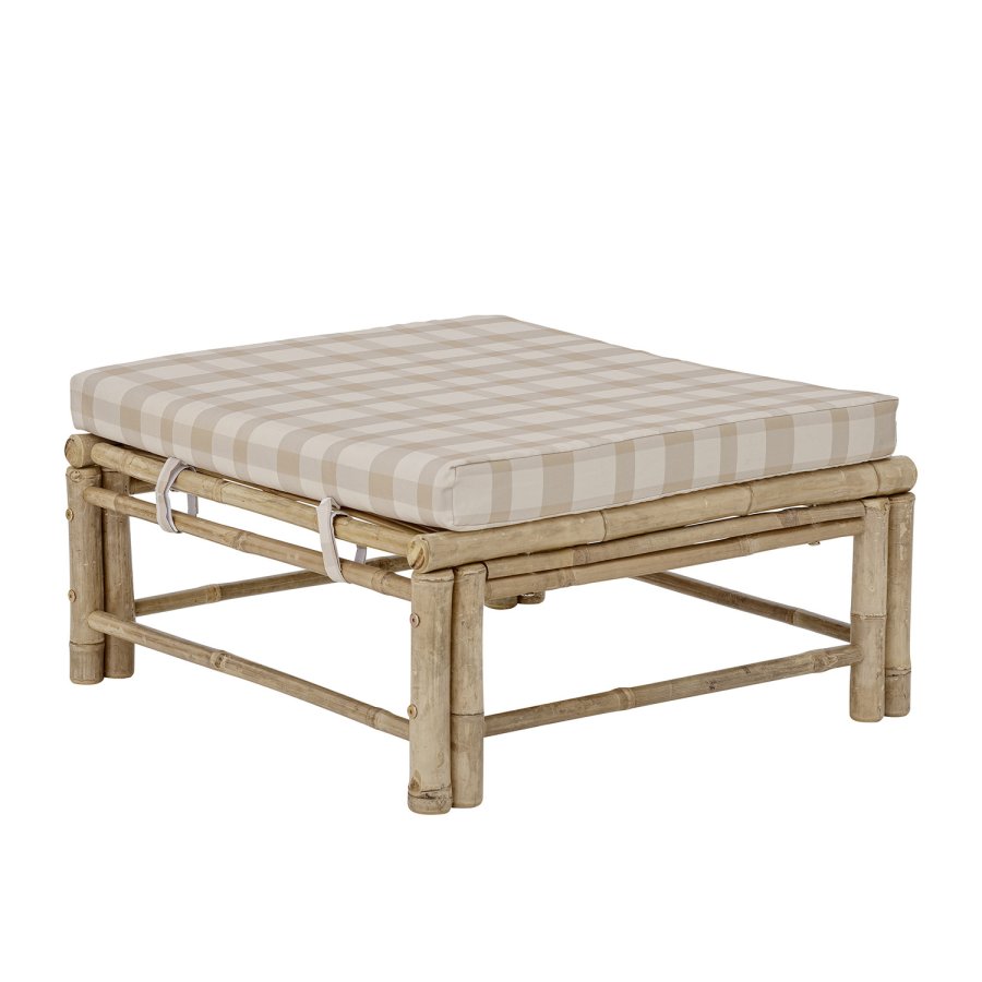 BLOOMINGVILLE Korfu udendrs modul puf - polyester og natur bambus