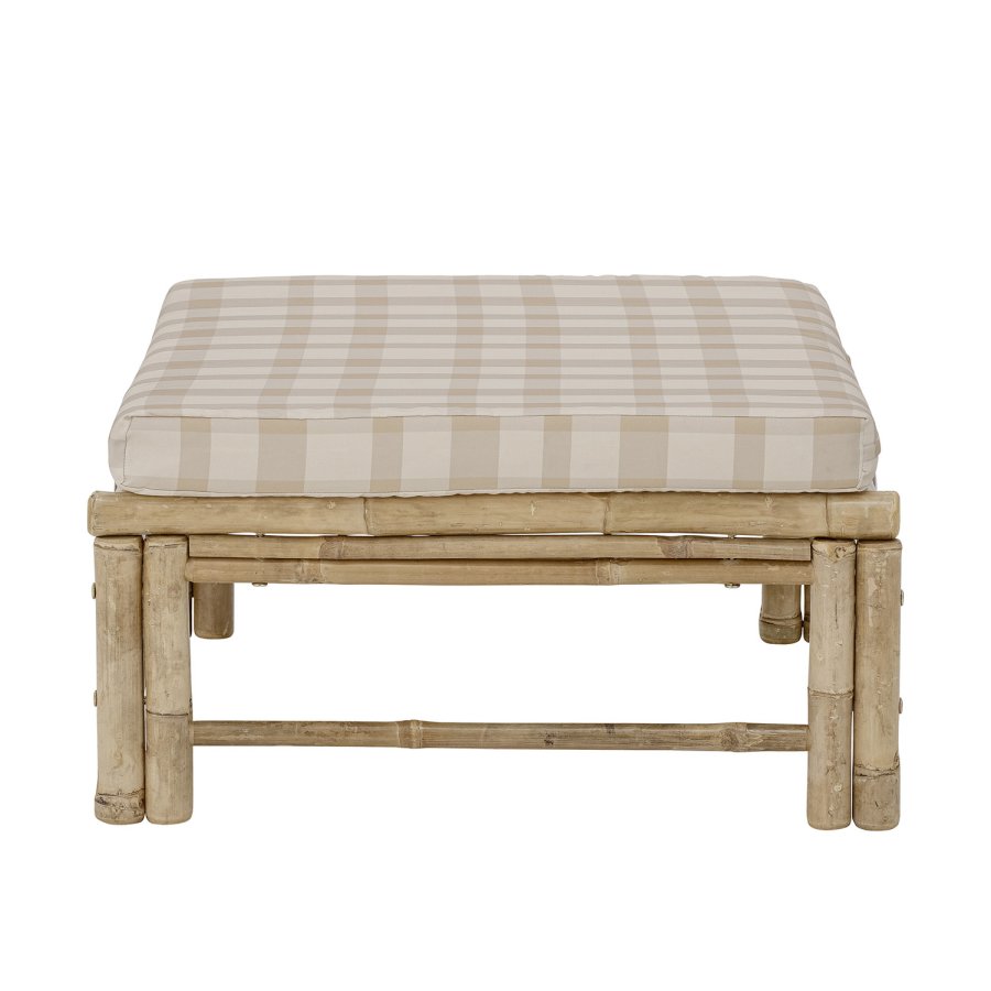 BLOOMINGVILLE Korfu udendrs modul puf - polyester og natur bambus