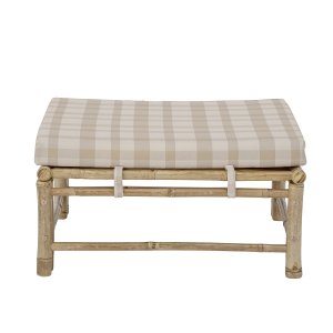 BLOOMINGVILLE Korfu udendrs modul puf - polyester og natur bambus