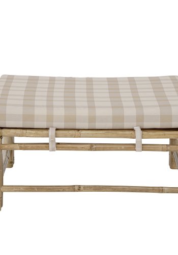 BLOOMINGVILLE Korfu udendrs modul puf - polyester og natur bambus