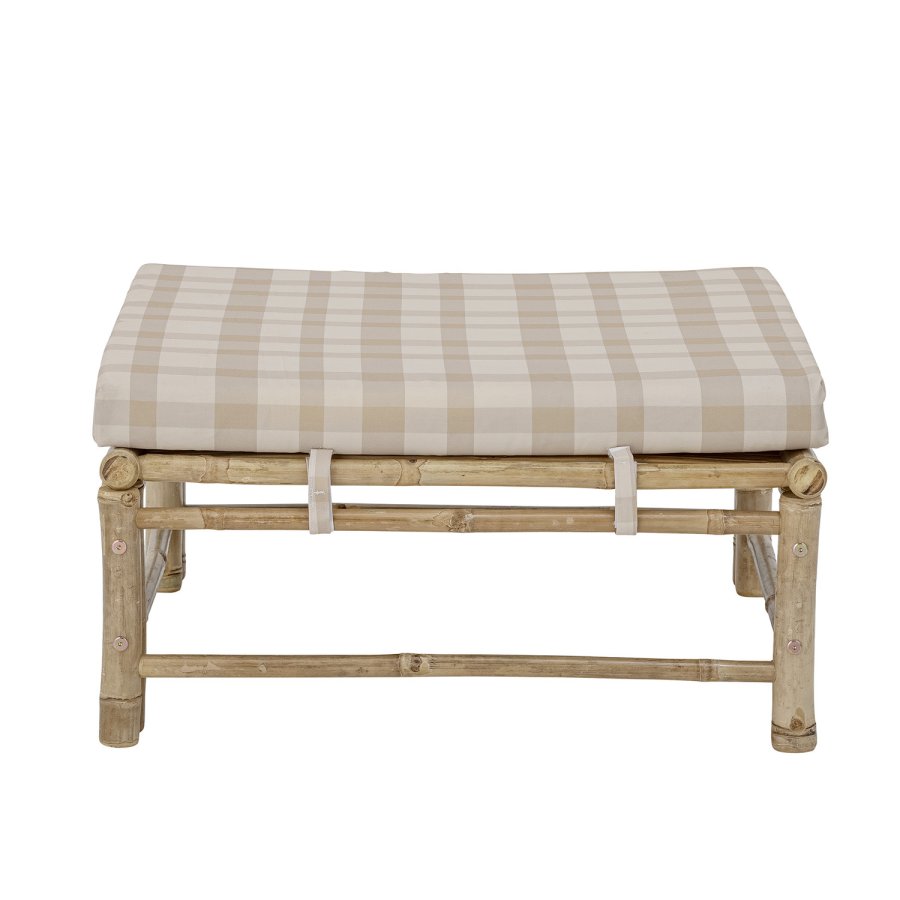 BLOOMINGVILLE Korfu udendrs modul puf - polyester og natur bambus