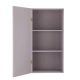 BLOOMINGVILLE MINI Nell Wandschrank, m. 1 Tür und 2 Regalen - lila MDF