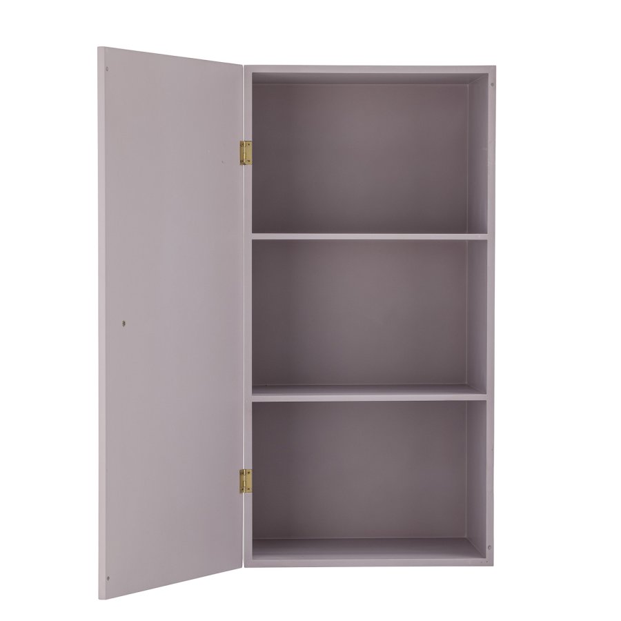 BLOOMINGVILLE MINI Nell Wandschrank, m. 1 Tür und 2 Regalen - lila MDF