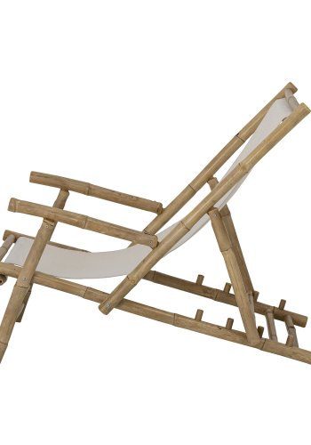 BLOOMINGVILLE Korfu liggestol - bomuld og natur bambus