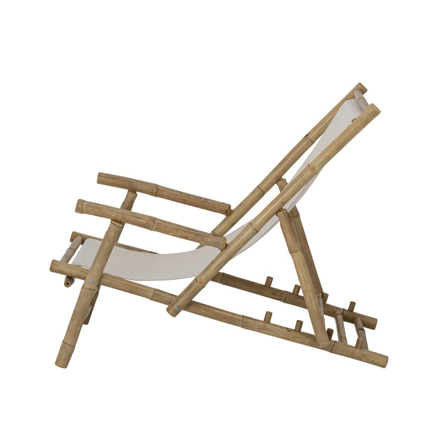 BLOOMINGVILLE Korfu liggestol - bomuld og natur bambus