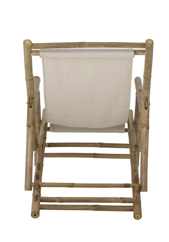 BLOOMINGVILLE Korfu liggestol - bomuld og natur bambus