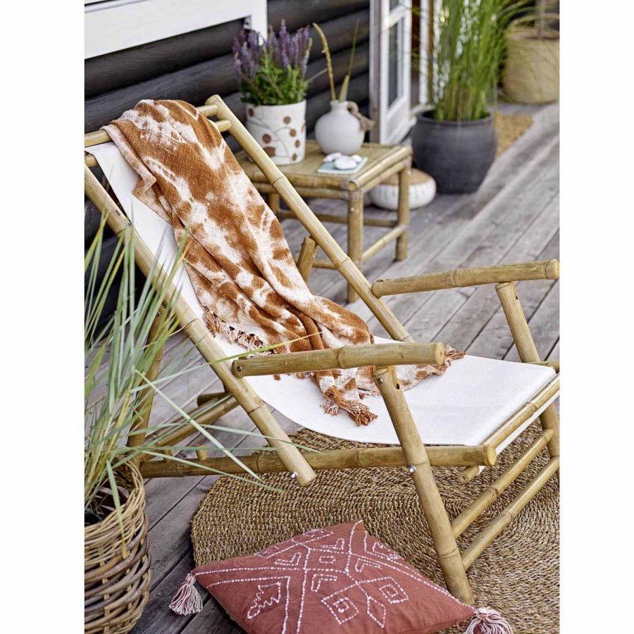 BLOOMINGVILLE Korfu liggestol - bomuld og natur bambus