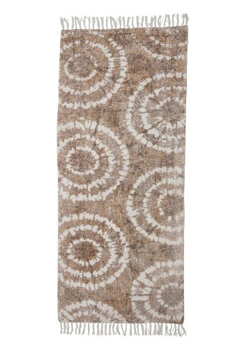 CREATIVE COLLECTION Sada Teppich, rechteckig – braune Baumwolle (200x85)