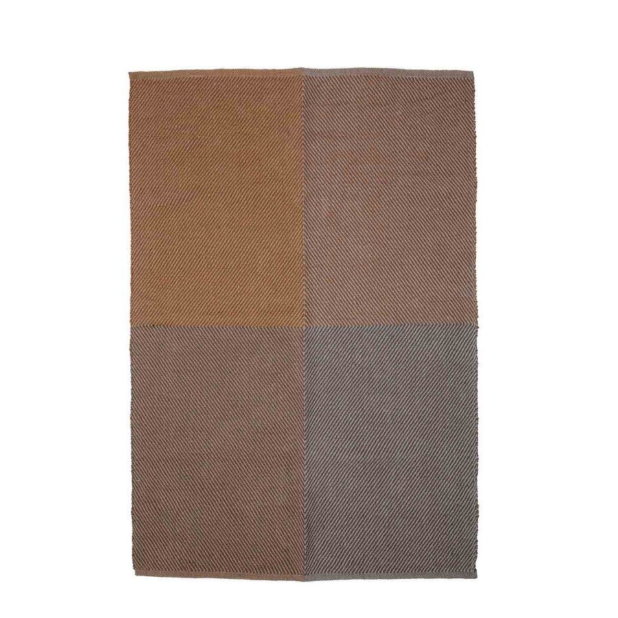 BLOOMINGVILLE Rodin Teppich, rechteckig – braune Jute (200x140)
