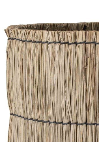 BLOOMINGVILLE Elite-Korb – natürliches Mendong-Gras (2er-Set)